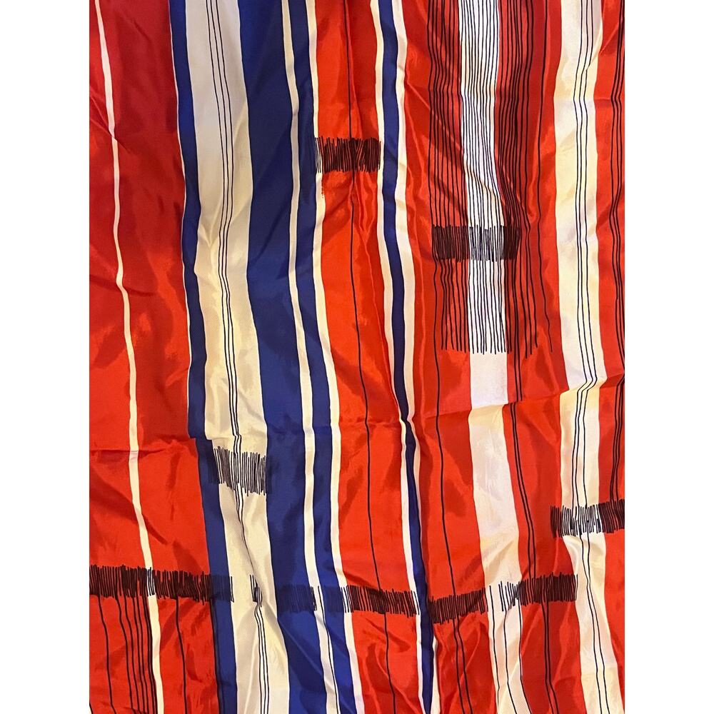 Vintage VERA Neumann Scarf Ladybug Signed ~ Abstract ~ Made in Japan ~ 22" x 22"